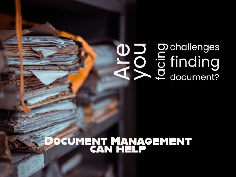 Document management can help